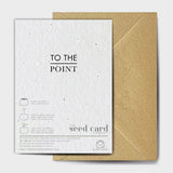 Shop online Call Me The Flash - 100% biodegradable seed-embedded cards Shop -The Seed Card Company