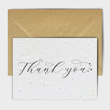 Shop online A Handwritten Thank You - 100% biodegradable seed-embedded cards Shop -The Seed Card Company