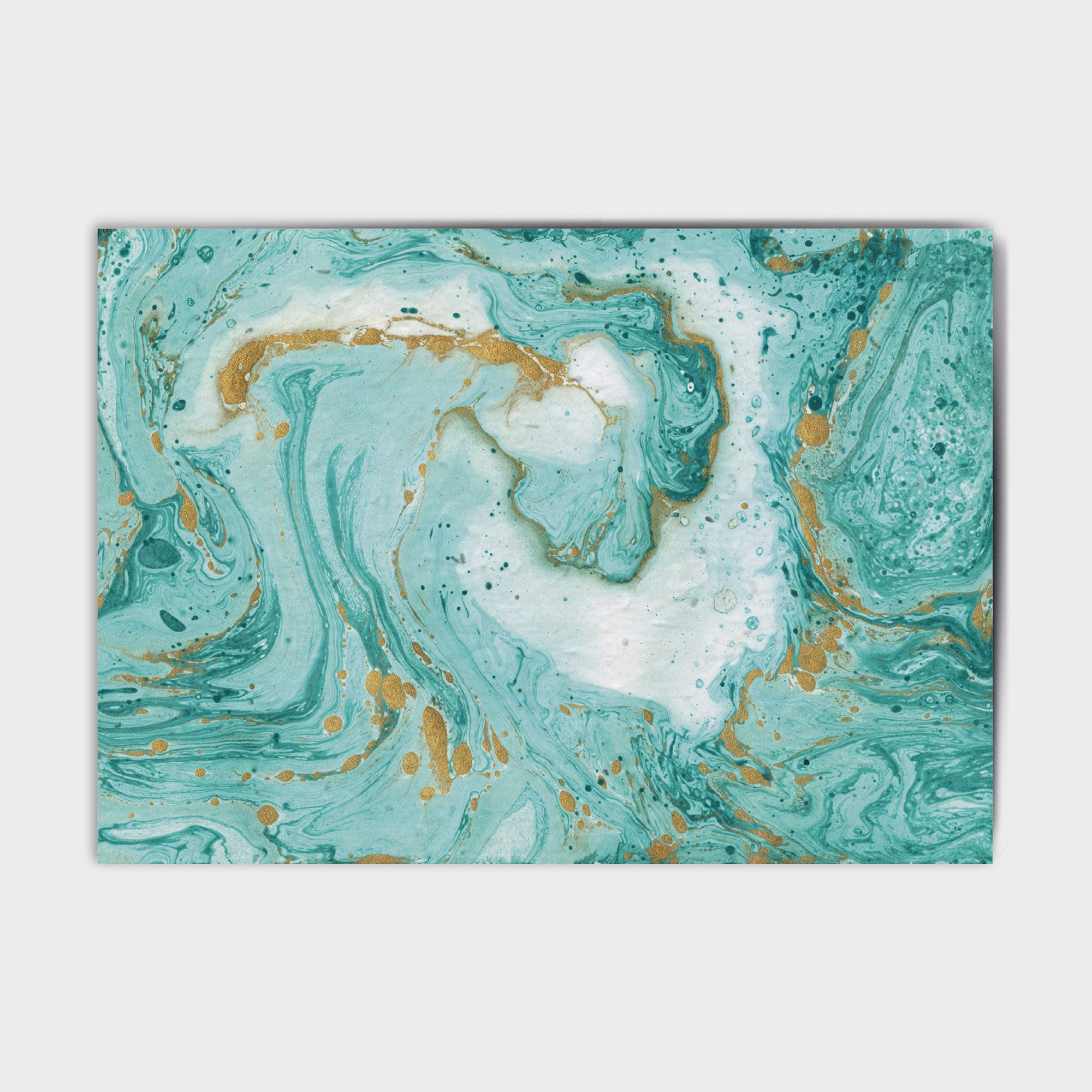 Shop online Turquoise Marble - 100% biodegradable seed-embedded cards Shop -The Seed Card Company