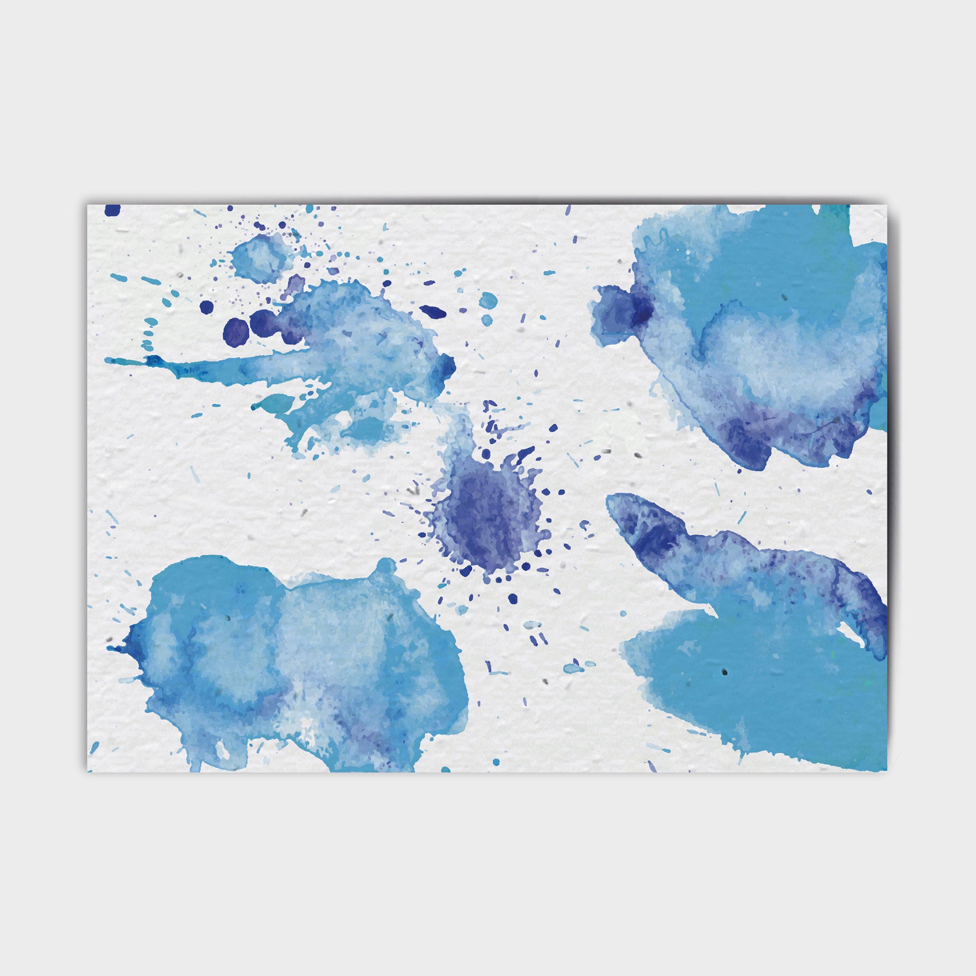 Shop online Sky Blue Splatter - 100% biodegradable seed-embedded cards Shop -The Seed Card Company