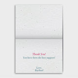 Shop online Tropical Thank You - 100% biodegradable seed-embedded cards Shop -The Seed Card Company
