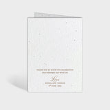 Shop online Autumnal Anthurium - 100% biodegradable seed-embedded cards Shop -The Seed Card Company